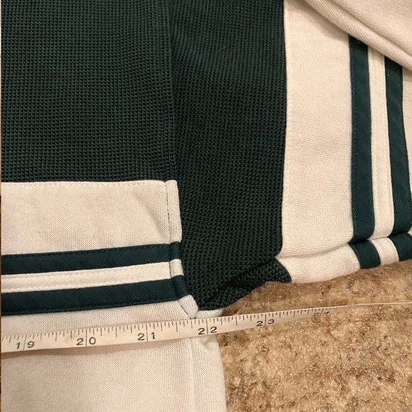 Vintage 90s Puritan Rugby Style Colorblock Sweatshirt Mens L USA Prep - Picture 7 of 9